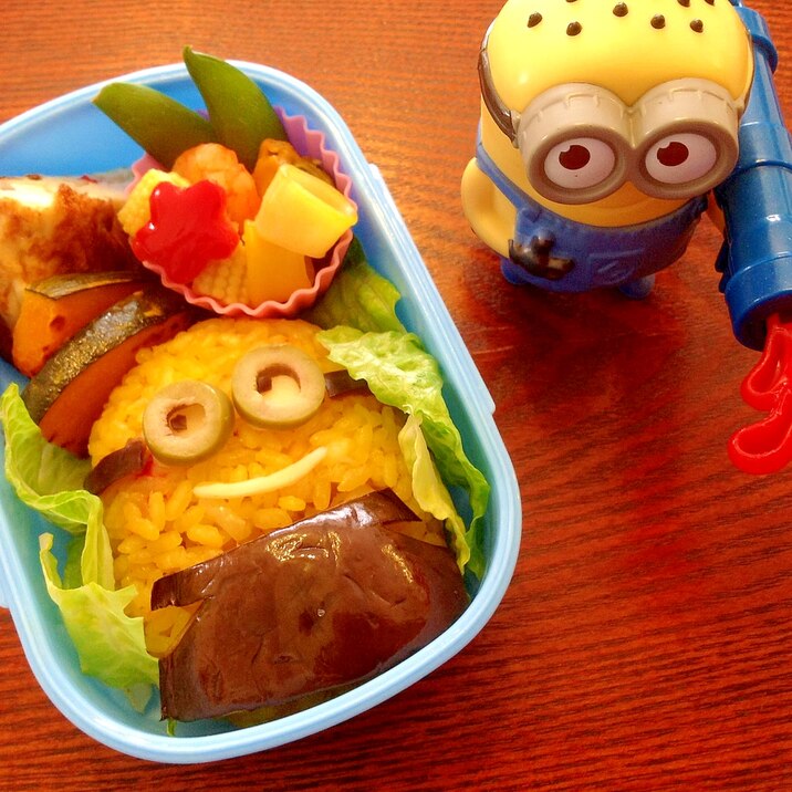 残りものパエリアでスペイン風 ミニオン弁当 レシピ 作り方 By Mbpt 楽天レシピ 残りものパエリアでスペイン風 ミニオン弁当 レシピ 作り方 By Mbpt 楽天レシピ